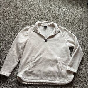 32 Degrees Cream Fleece Pullover